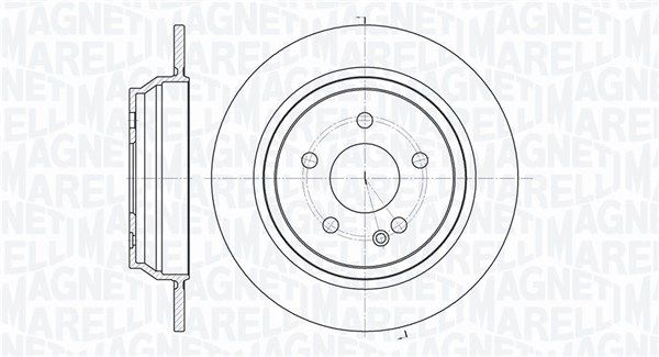 MAGNETI MARELLI Bremžu diski 361302040273